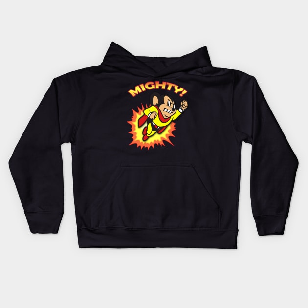 MIGHTY! Kids Hoodie by AdeGee